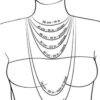 Necklace size chart