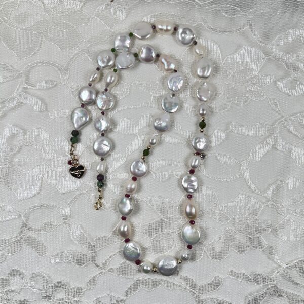 Cultured Coin Pearl necklace