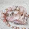 Pink Opal Bubble Gum Necklace