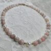 Pink Opal Bubble Gum Necklace