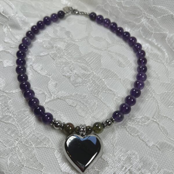 Amethyst with a Big Heart Amethyst With a Big Heart