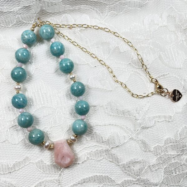 IMG_6336 Amazonite Baubles Necklace