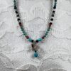 Herkimer Diamond Focal with Tourmaline Blade