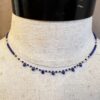 Tiny Lapis Dancers Necklace
