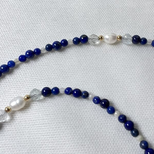 IMG_6833 A Little Bit of Lapis Necklace