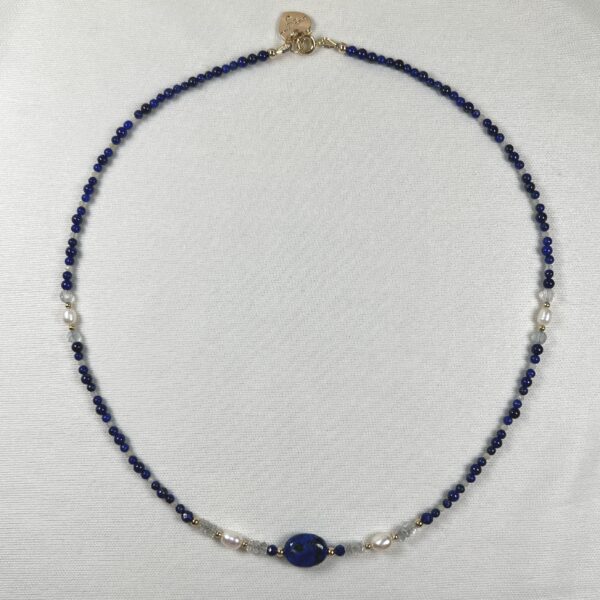 IMG_6835 A Little Bit of Lapis Necklace