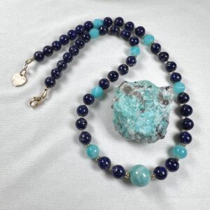 Lapis Lazuli and Amazonite
