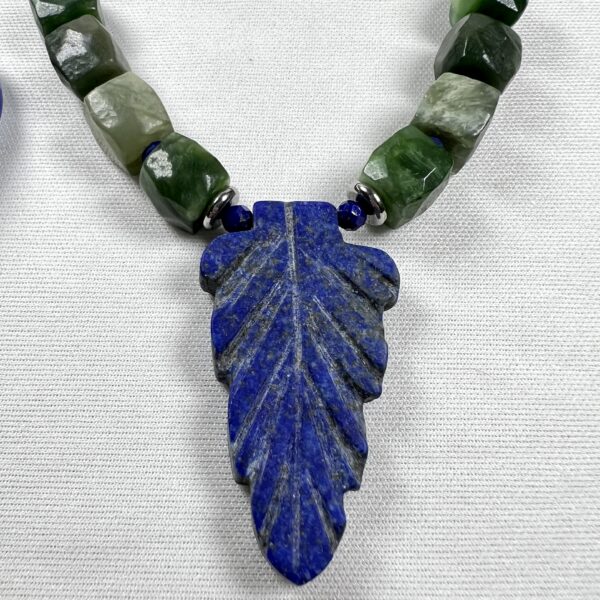 Jaded and Blue Statement Necklace