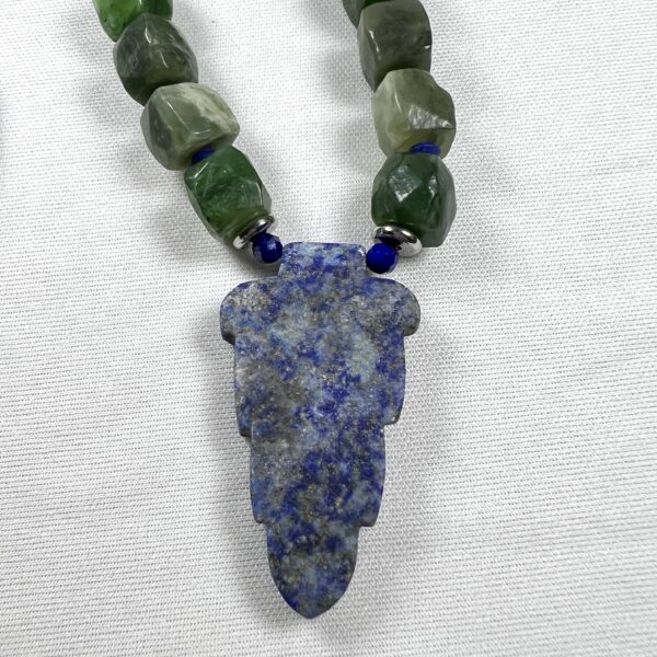 Jaded and Blue Statement Necklace