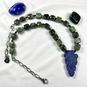 Canadian Jade and Lapis Lazuli