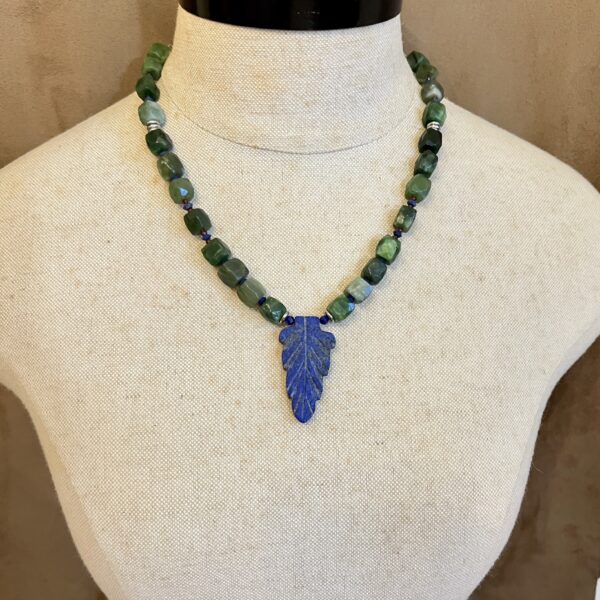 Jaded and Blue Statement Necklace