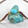 Hessonite Garnet Loves Turquoise Necklace