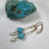 Hooked on Turquoise Earrings